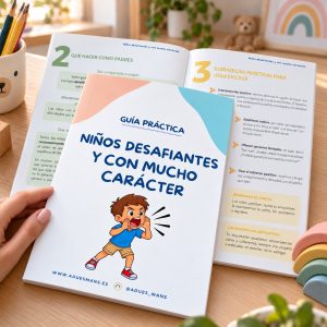 Guía "Niños desafiantes y con mucho carácter"